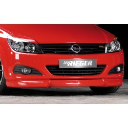 Rieger spoiler pod přední nárazník pro Opel Astra H GTC, Twin-Top 3-dvéř., kabriolet, r.v. 09/05-, plast ABS bez povrchové úpravy