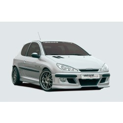 Rieger maska chladiče pro Peugeot 206 convertible CC, sedan, plast ABS bez povrchové úpravy