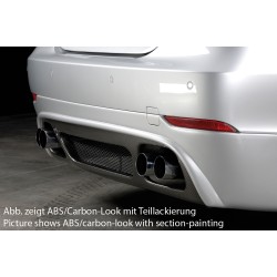Rieger spoiler pod zadní nárazník pro BMW řada 5 E60 sedan po faceliftu r.v. 08-, plast ABS bez povrchové úpravy