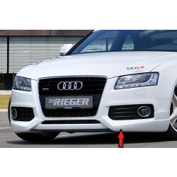 Rieger spoiler pod přední nárazník pro Audi A5 B8, B81 kabriolet, kupé, Sportback před faceliftem, r.v. 06/07-07/11, plast ABS bez povrchové úpravy, S-Line