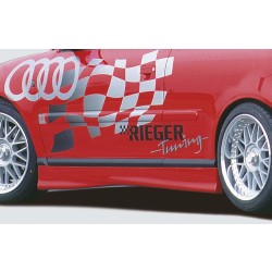 Rieger boční práh mont. strana levá pro Audi A3 8L 3-dvéř., plast ABS bez povrchové úpravy