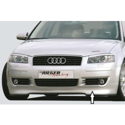 Rieger spoiler pod přední nárazník pro Audi A3 8P 3-dvéř. před faceliftem, r.v. -05/05, plast ABS bez povrchové úpravy
