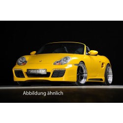 Rieger kompletní přední nárazník pro Porsche Boxster 986, plast ABS bez povrchové úpravy, s výřezy na světla pro denní svícení
