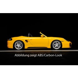 Rieger boční práh mont. strana pravá pro Porsche Boxster 986, r.v. 09/96-10/04, plast ABS bez povrchové úpravy, s prolisem a výřezem