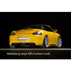 Rieger spoiler pod zadní nárazník pro Porsche Boxster 986  r.v. 09/96-10/04, plast ABS bez povrchové úpravy