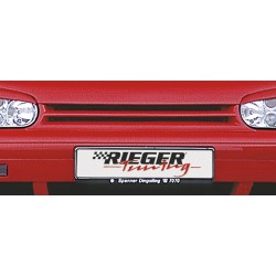 Rieger maska chladiče s jedním žebrem pro Volkswagen Golf 4 1J 3-dvéř., 5-dvéř., combi, plast ABS bez povrchové úpravy