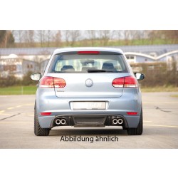 Rieger spoiler pod zadní nárazník pro Volkswagen Golf 6 3-dvéř., 5-dvéř. r.v. 10/08-, plast ABS bez povrchové úpravy