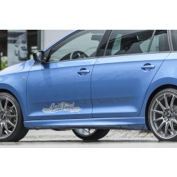 Rieger boční práh mont. strana levá pro Škoda Rapid NH notchback, spaceback vč. faceliftu, r.v. 05/17-, 07/12-04/17, plast ABS bez povrchové úpravy