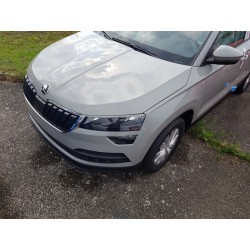 Škoda Karoq - mračítka SPORTIVE v originál Škoda barvě STEEL GREY (F7A)