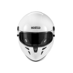 Kartingová helma Sparco STEALTH, s homologací FIA, barva: bílá