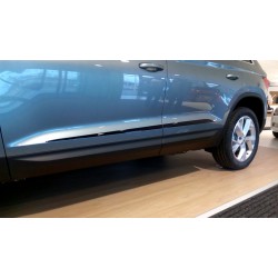 Škoda Kodiaq - boční dveřní lišty glossy black ve stylu SPORTLINE