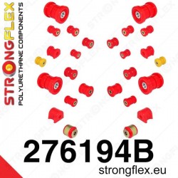 Subaru BRZ - komplet tvrdé silentbloky podvozku