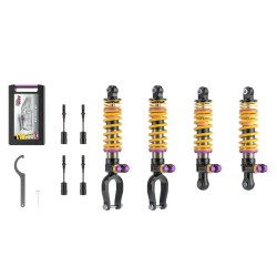 Výškově stavitelný podvozek KW V5 s čtyřcestně nastavitelnou tuhostí pro Lotus Emira 11/2021- max zatížení PN do 690 kg