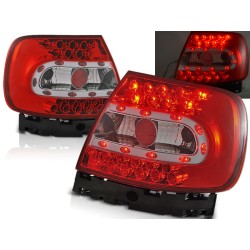AUDI A4 94-00 SEDAN - zadní LED světla červeno bílá