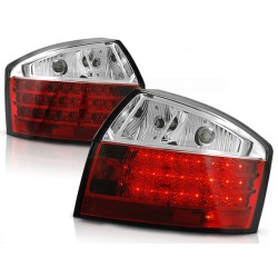 AUDI A4 00-04 SEDAN - zadní LED světla červeno bílá