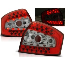 AUDI A4 00-04 SEDAN - zadní LED světla červeno bílá