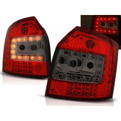 AUDI A4 00-04 COMBI - zadní LED světla červeno kouřová