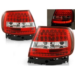 AUDI A4 94-00 SEDAN - zadní LED světla červeno bílá