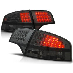 AUDI A4 B7 04-07 SEDAN - zadní LED světla kouřová