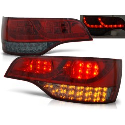 AUDI Q7 06-09 - zadní LED světla červeno kouřová