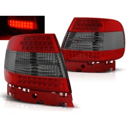 AUDI A4 94-00 SEDAN - zadní LED světla červeno kouřová