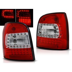 AUDI A4 94-01 AVANT - zadní LED světla červeno bílá