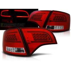 AUDI A4 B7 04-08 COMBI - zadní LED světla červeno bílá LED BAR