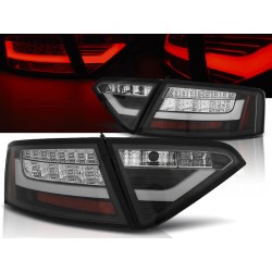 AUDI A5 07-11 COUPE,CABRIO, SPORTBACK - zadní LED světla černá LED BAR