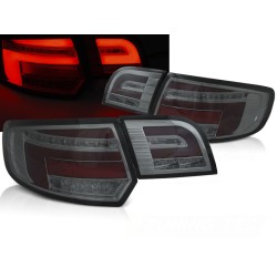 AUDI A3 8P 5D 08-12 - zadní LED světla kouřová s LED dynamickým blinkrem