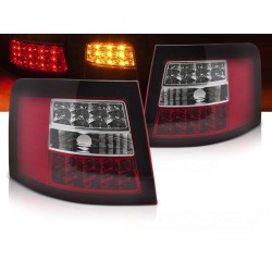 Audi A6 97-04 AVANT - zadní LED světla červenobílá
