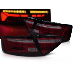 AUDI A5 11-16 - zadní LED světla červená kouřová