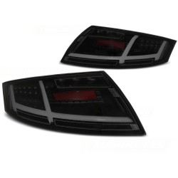 Audi TT 04/2006-02/2014 - zadní LED BAR světla černá/kouřová