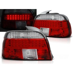 BMW E39 95-00 SEDAN - zadní LED světla červeno bílá