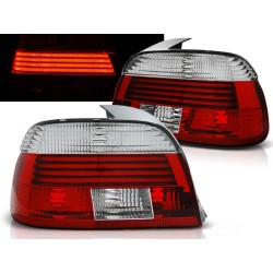 BMW E39 00-03 SEDAN - zadní LED světla červeno bílá