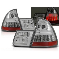 BMW E46 99-05 COMBI - zadní LED světla chrom