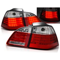 BMW E61 04-07 COMBI - zadní LED světla červeno bílá
