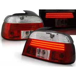 BMW E39 95-00 SEDAN - zadní LED světla červeno bílá