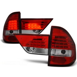 BMW X3 E83 04-06 - zadní LED světla červeno bílá