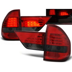BMW X3 E83 04-06 - zadní LED světla červeno kouřová