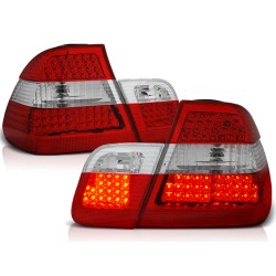 BMW E46 01-05 SEDAN - zadní LED světla červeno bílá