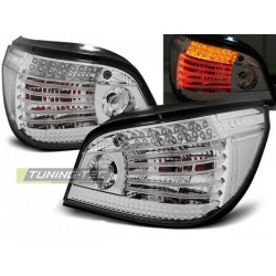 Zadní čirá světla BMW E60 04.03-03.07 chrom LED