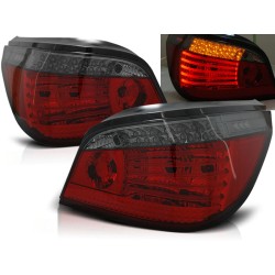 BMW E60 03-07 SEDAN - zadní LED světla červeno kouřová