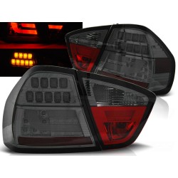 BMW E90 05-08 SEDAN - zadní LED světla kouřová