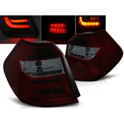 BMW E87/E81 04-07 - zadní LED světla červeno kouřová LED BAR