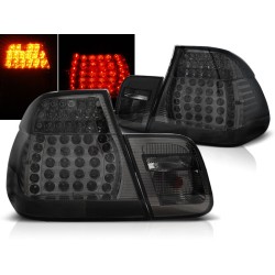BMW E46 98-01 SEDAN - zadní LED světla kouřová