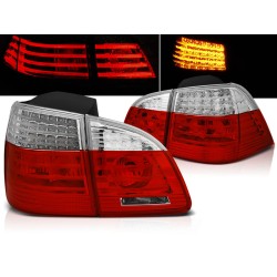 BMW E61 04-07 COMBI - zadní LED světla červeno bílá