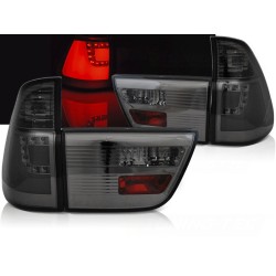 BMW X5 E53 99-03 - zadní LED světla kouřová LED BAR