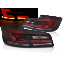 BMW F10 10-16 zadní LED světla červené kouřové LED BAR SEQ