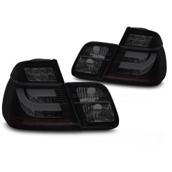 BMW E46 1997-2001 Sedan - Zadní LED světla ČERNÁ KOUŘOVÁ
