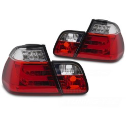 BMW E46 1997-2001 Sedan - Zadní LED světla ČERVENÁ